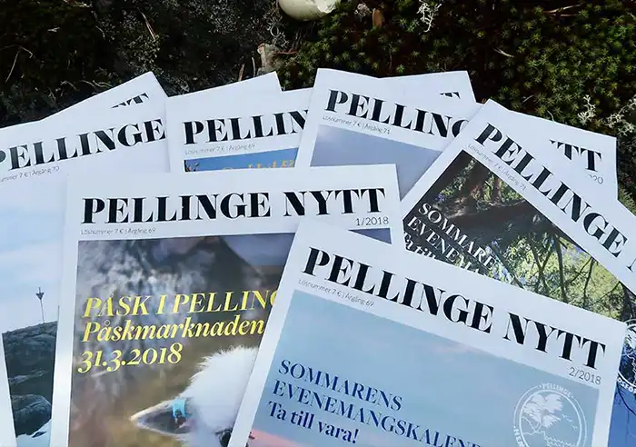 Pellinge Nytt tidningen, bildlänk.