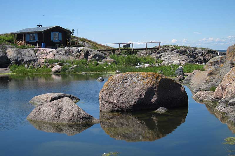 Klovharun insjön. Foto Nina Sarnow.